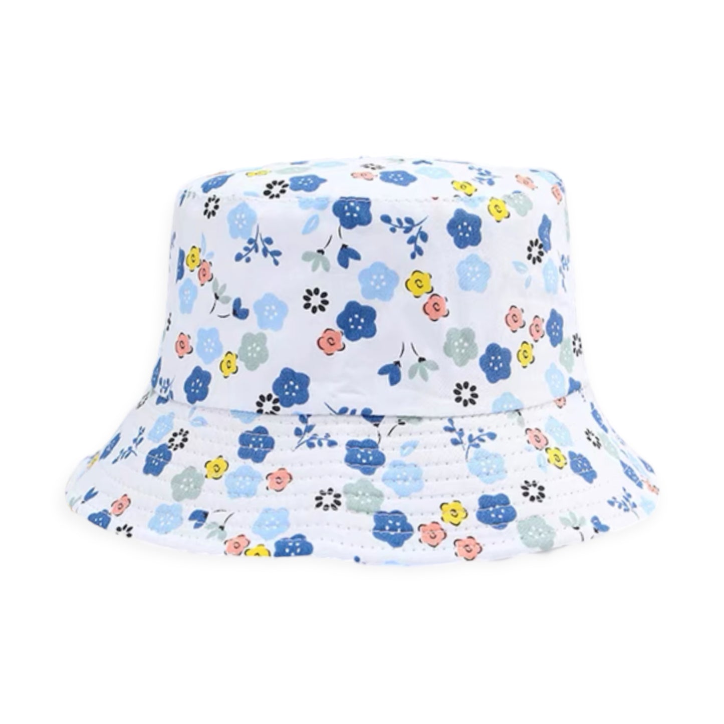 Blue Blossom Breeze Floral Bucket Hat