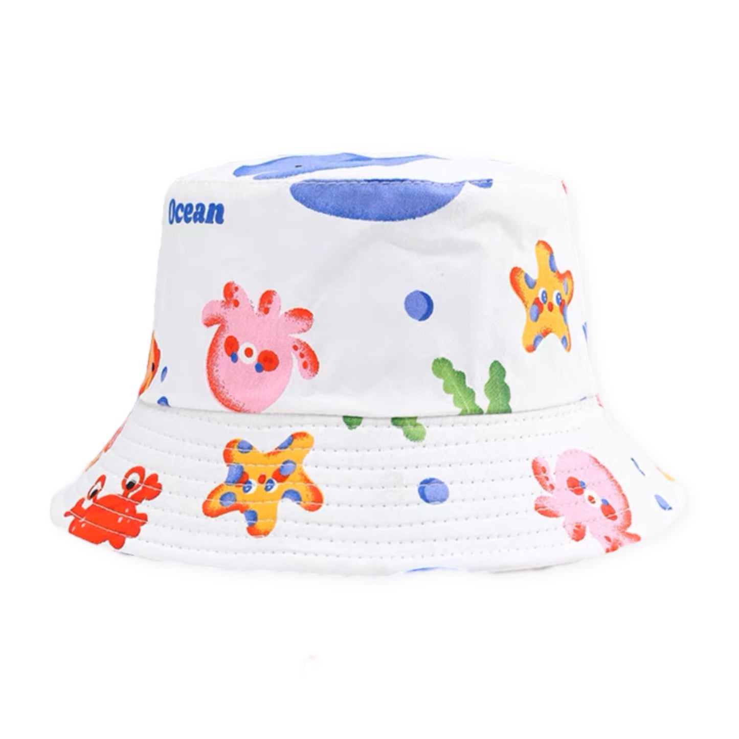 Ocean Explorer (White) Bucket Hat