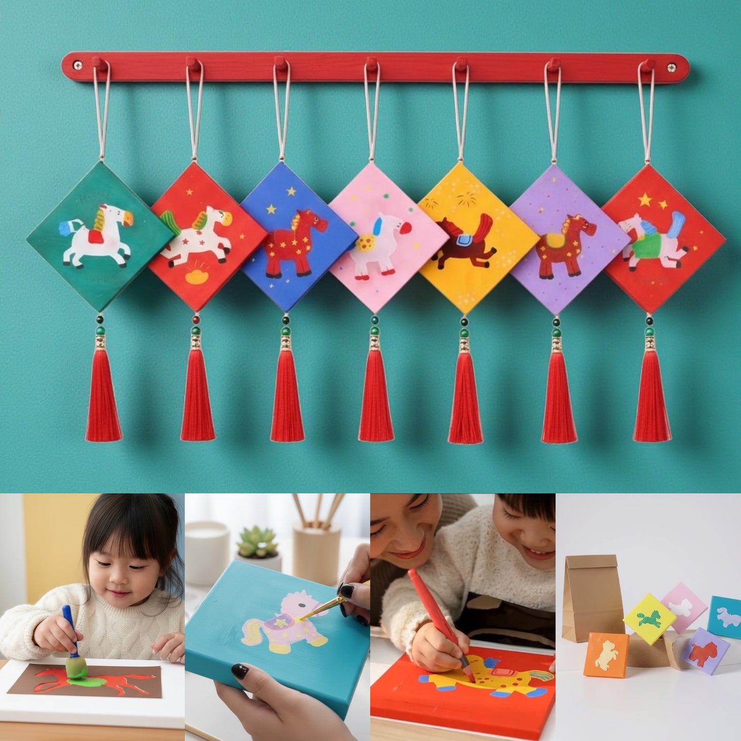 🧧 CNY Hanging Canvas Art Jamming (Kids & Family)