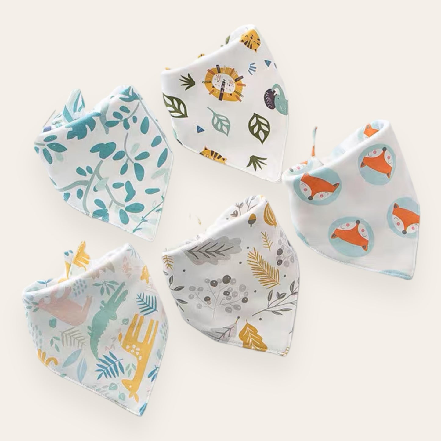 Assorted Bib Favors Gender Neutral (0-2yo)