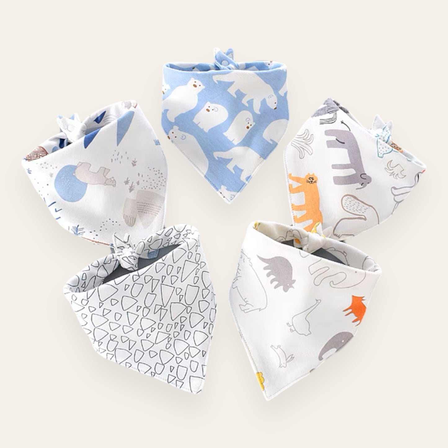 Assorted Bib Favors for Boys (0-2yo)