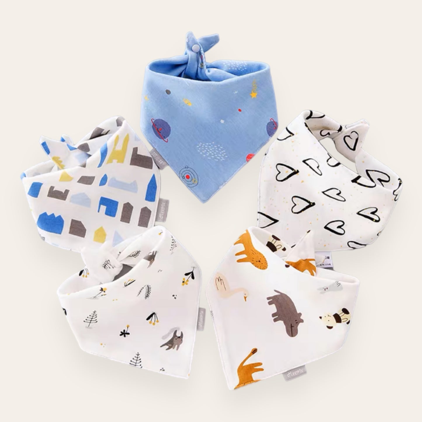 Assorted Bib Favors for Boys (0-2yo)