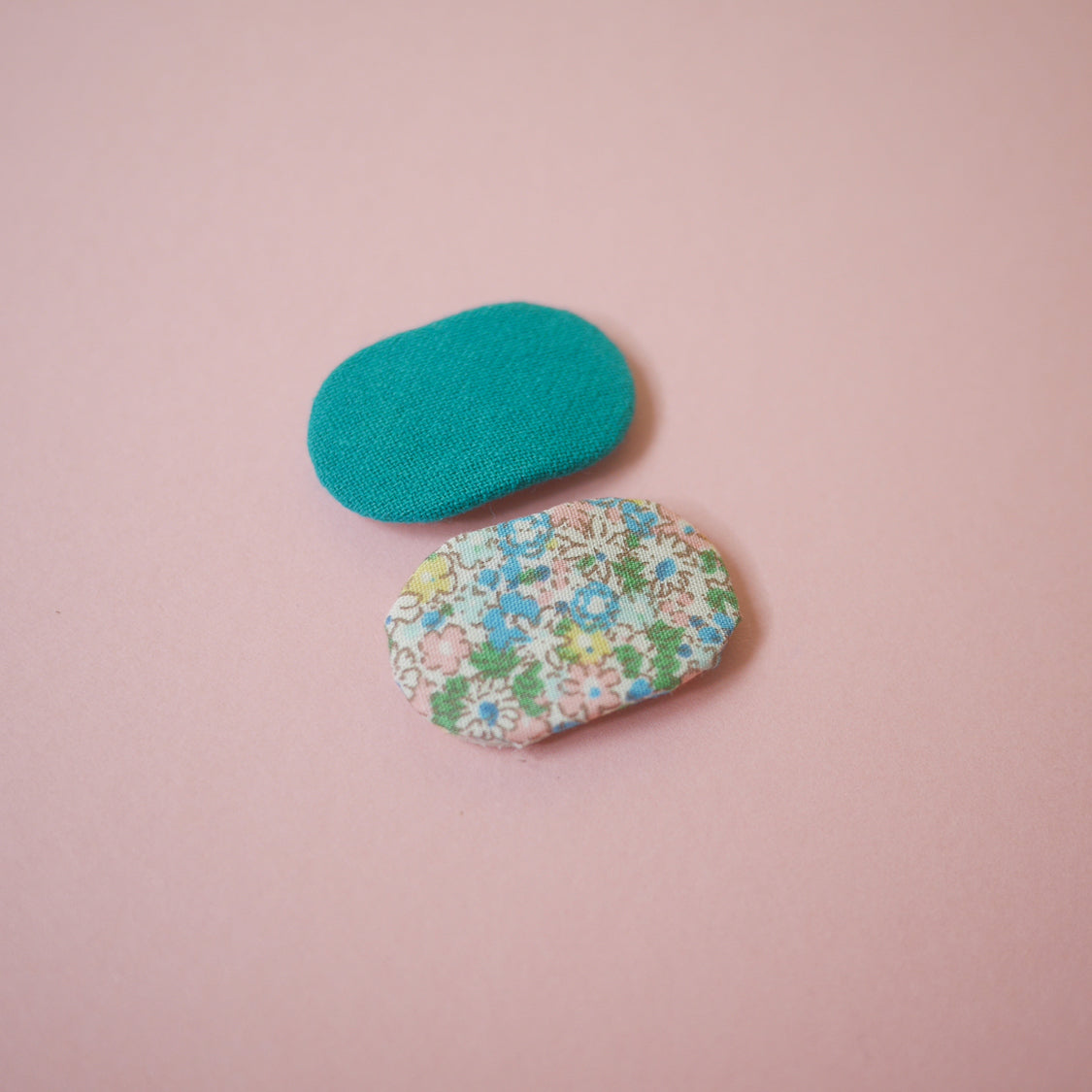 Mini Retro Floral Hair Clips (Assorted Set)