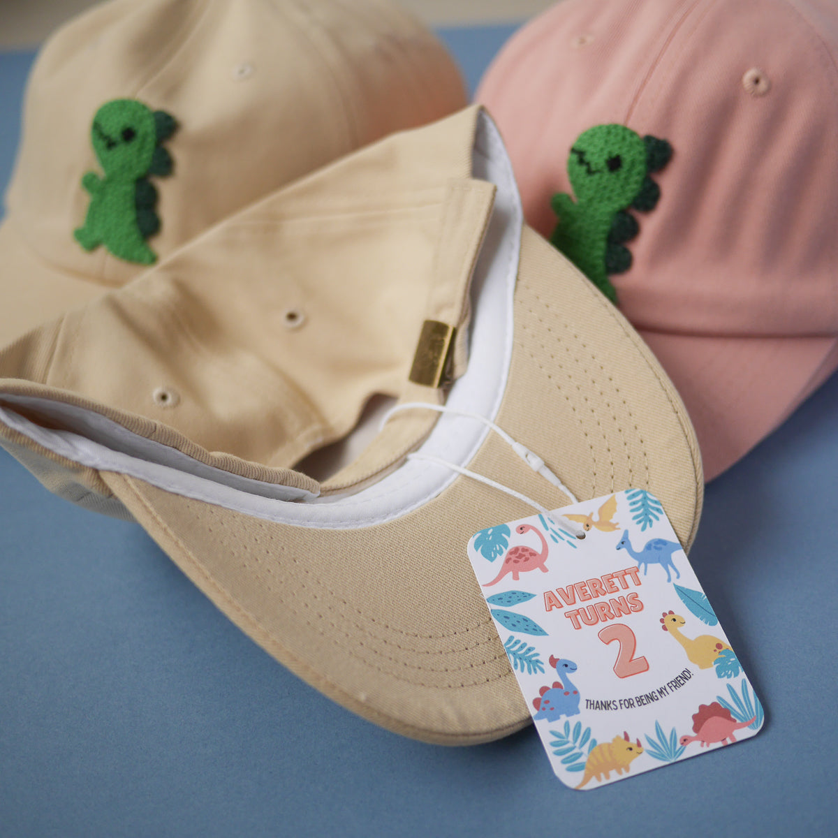 Custom Paper Tag for Caps
