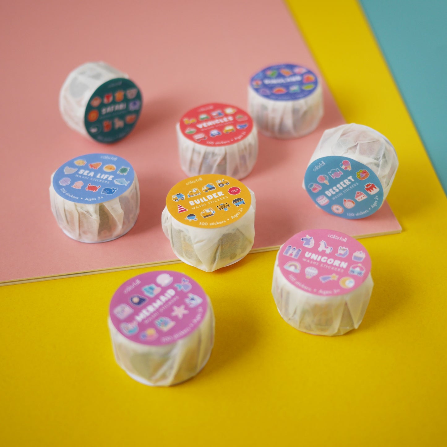 Dessert Decorative Washi Stickers for Journaling • Scrapbooking