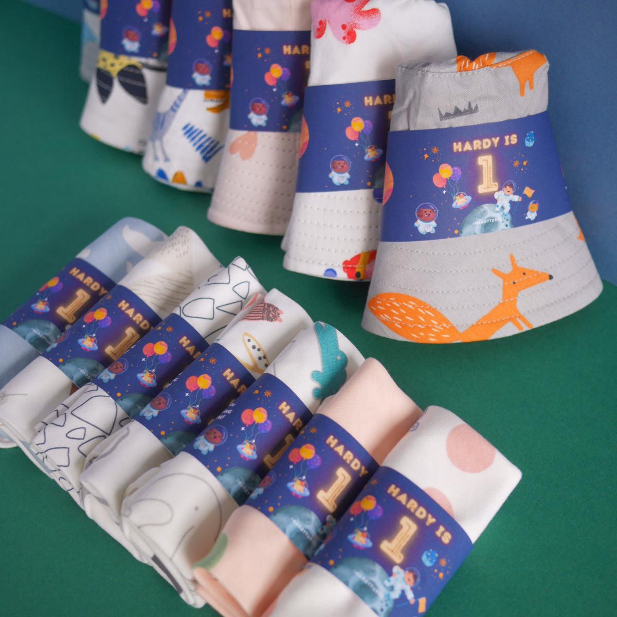 Assorted Bib Favors for Boys (0-2yo)