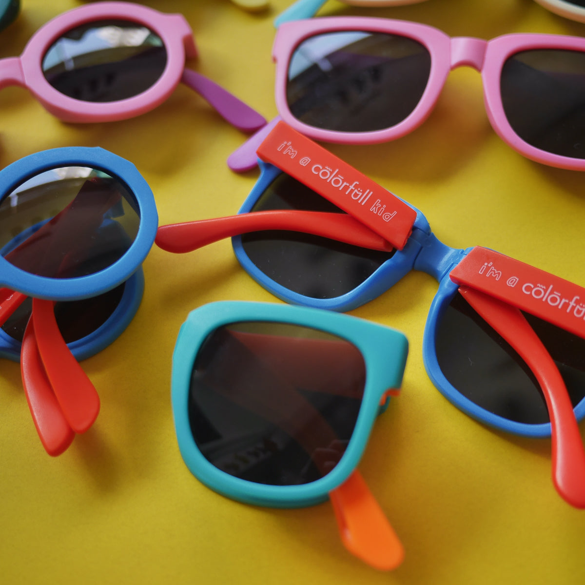Colourblock Sunnies (Wayfarer / Round) UV400 Protection
