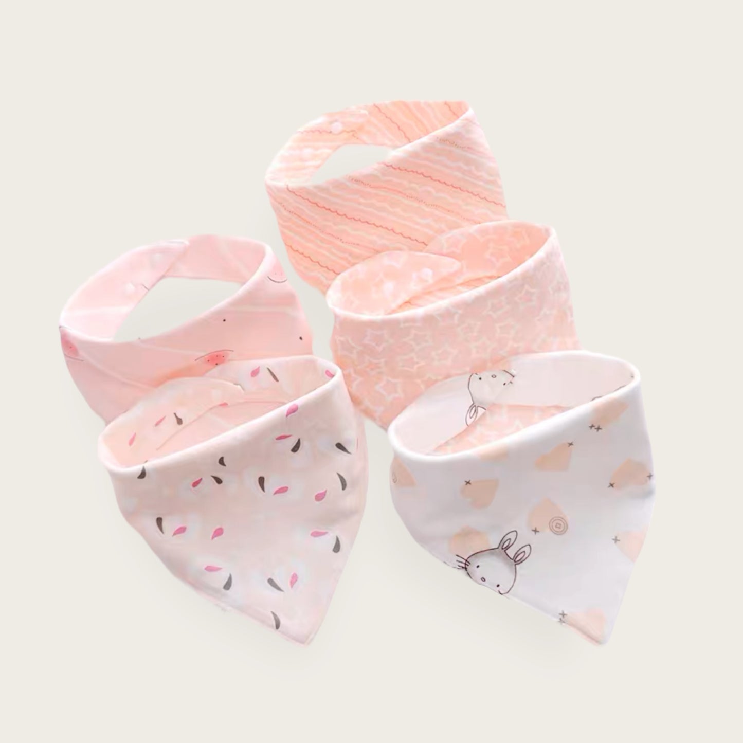 Assorted Bib Favors for Girls (0-2yo)