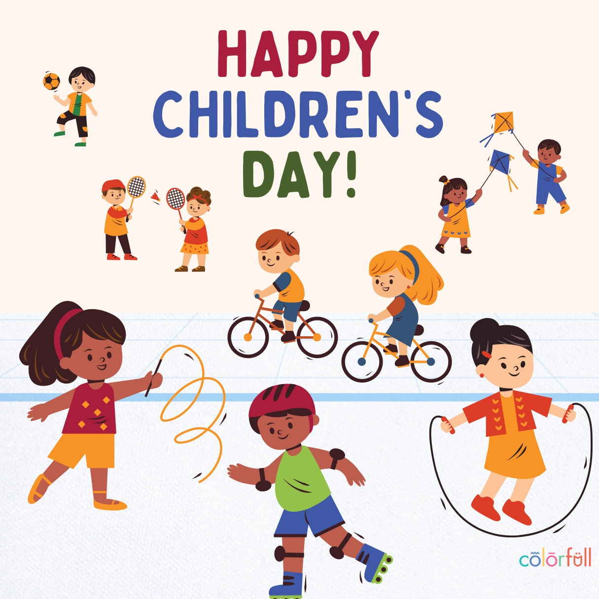 Children's Day Greeting Card