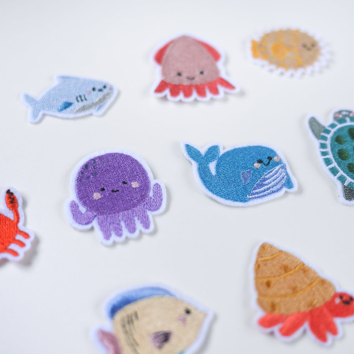 Iron-On Patches - Under The Sea Themed