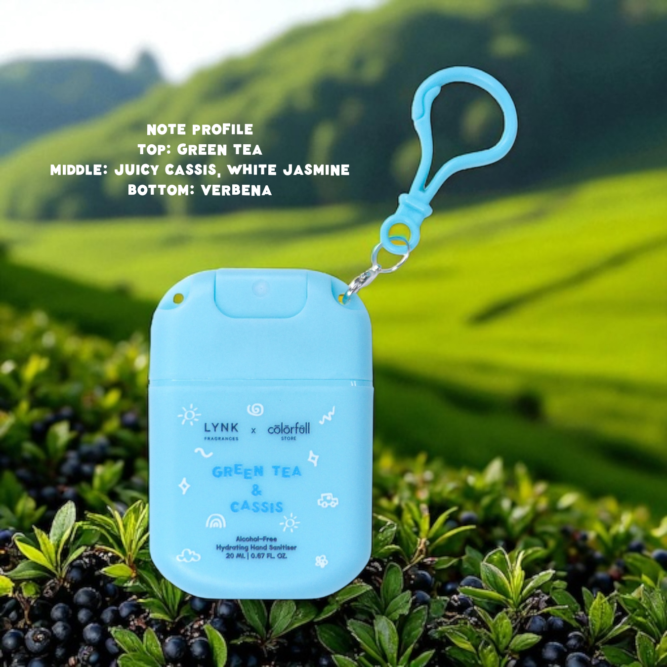 Lynk Fragrance x Colorfull Store Alcohol-Free Sanitiser Multipacks