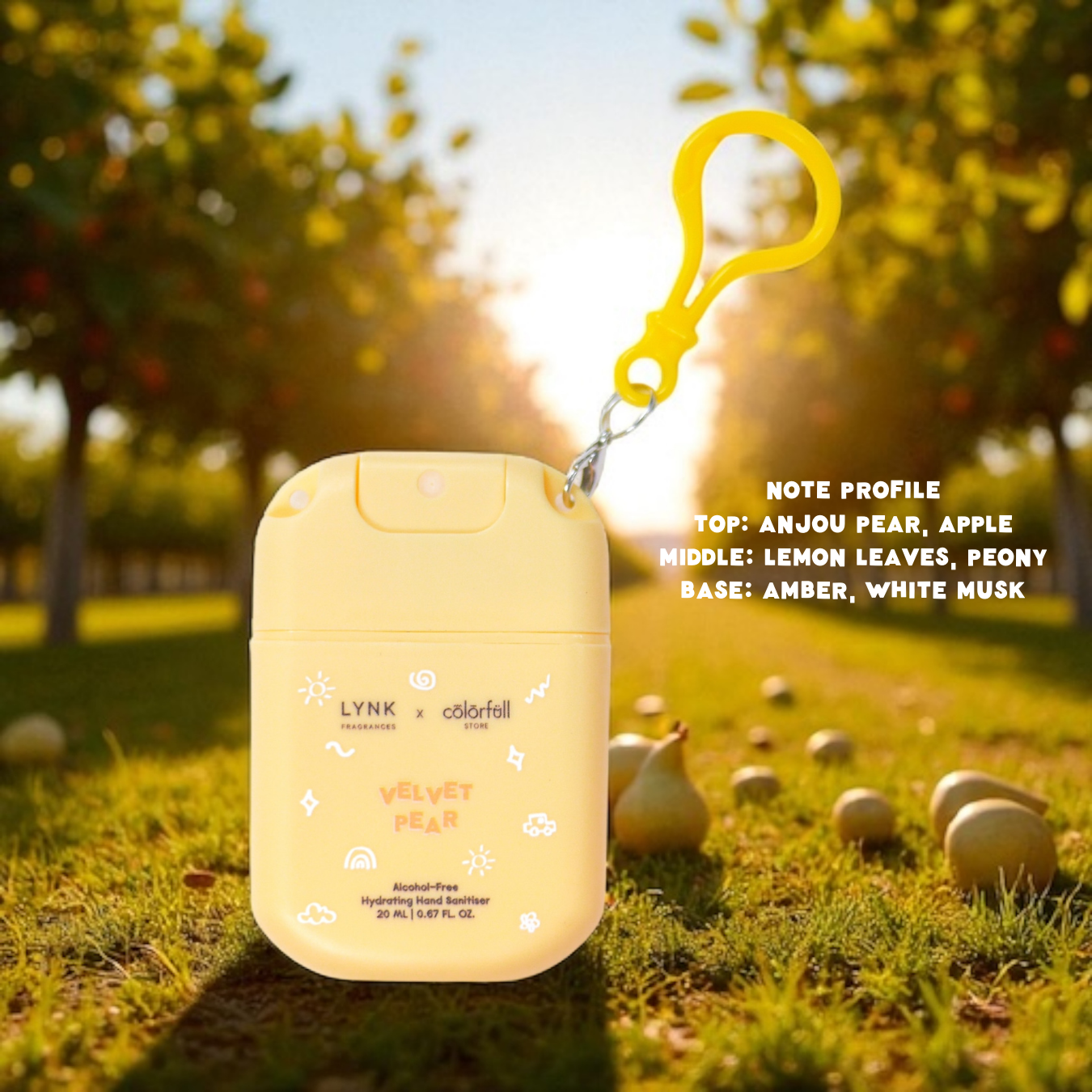 Lynk Fragrance x Colorfull Store Alcohol-Free Sanitiser Multipacks