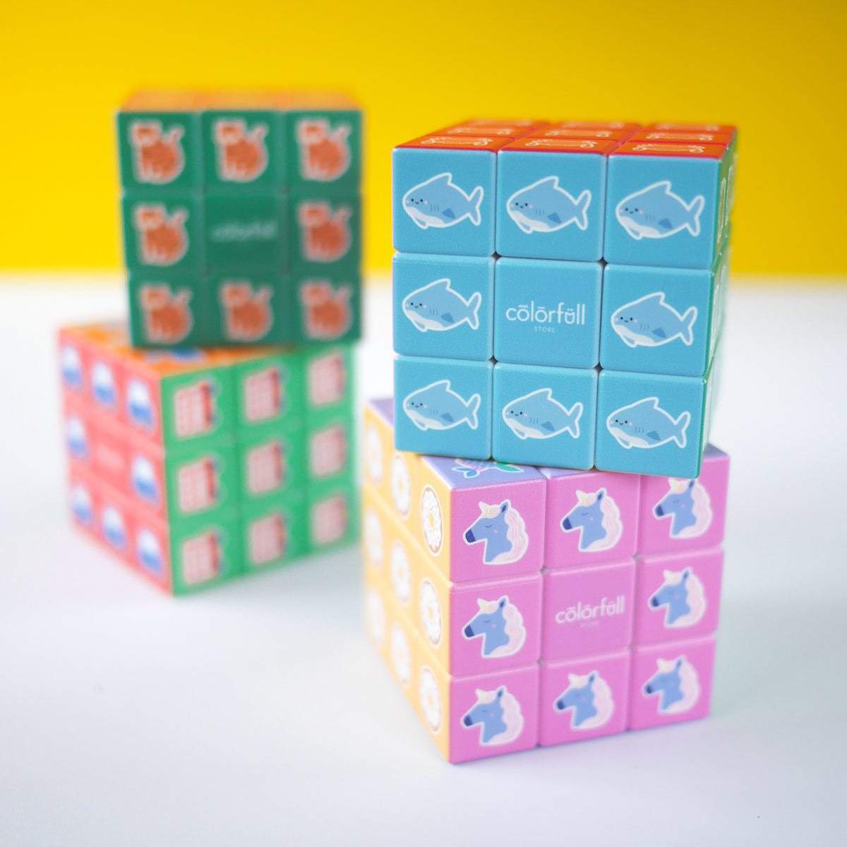 Rubix Cube - Unicorn • Mermaid • Dessert Themed