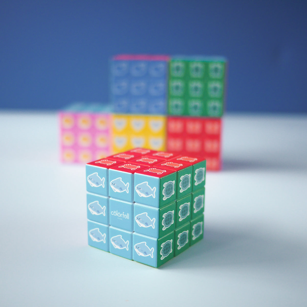 Themed Rubix Cube by Colorfull Store