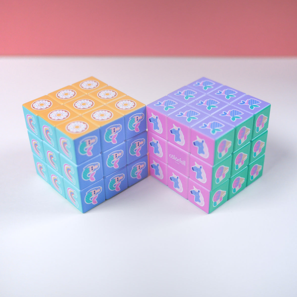 Rubix Cube - Unicorn • Mermaid • Dessert Themed