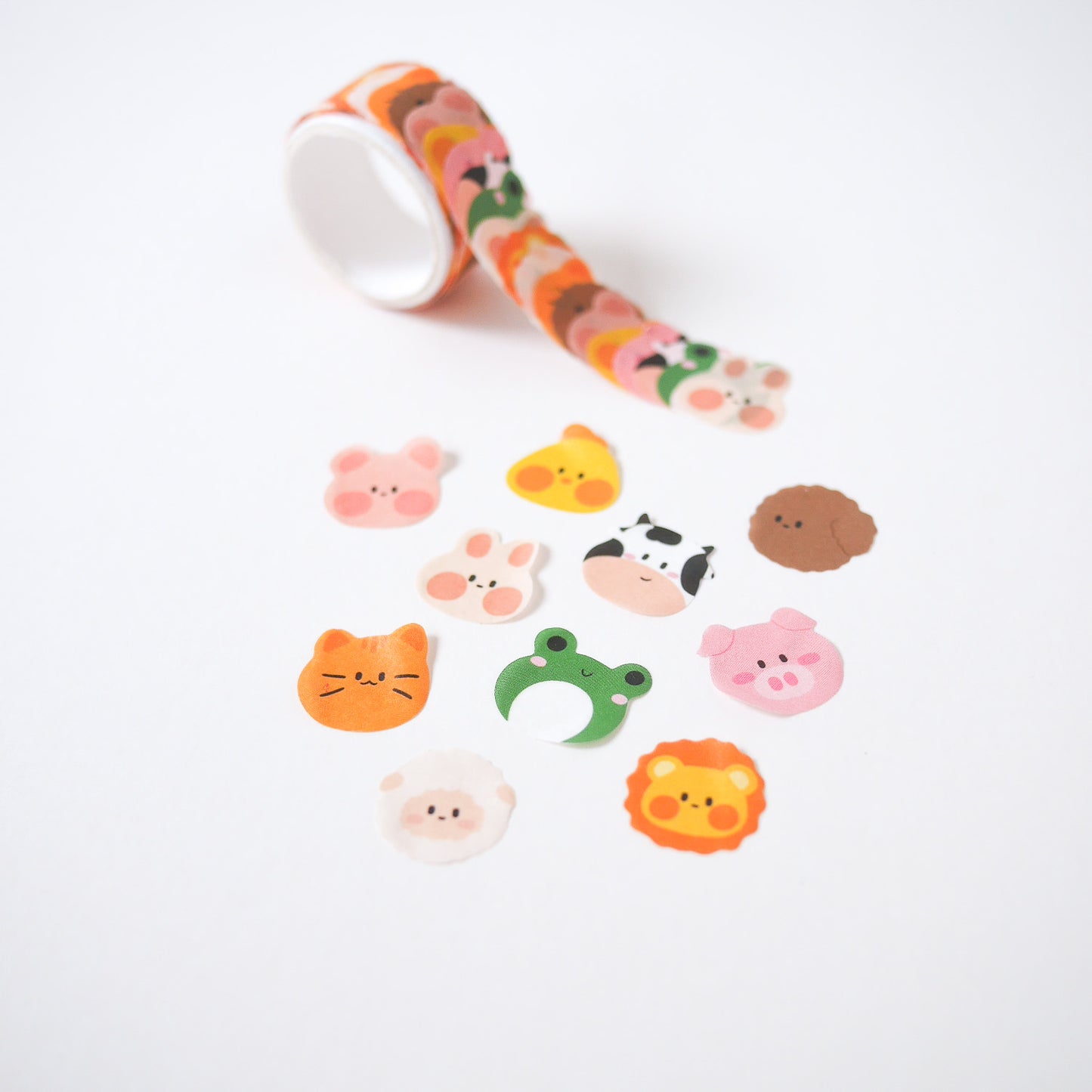 Animal Decorative Washi Stickers for Journaling • Scrapbooking
