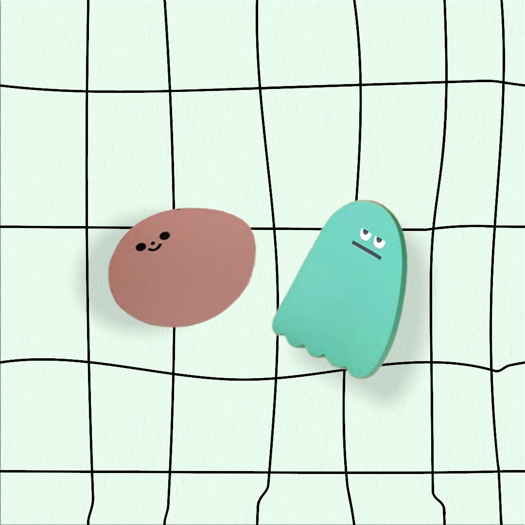 'I'm Fine' Faces Hairpins