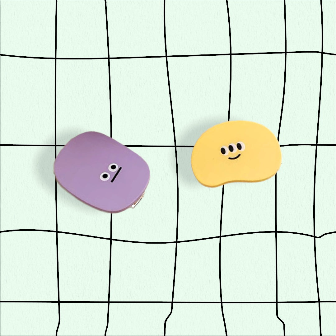'I'm Fine' Faces Hairpins