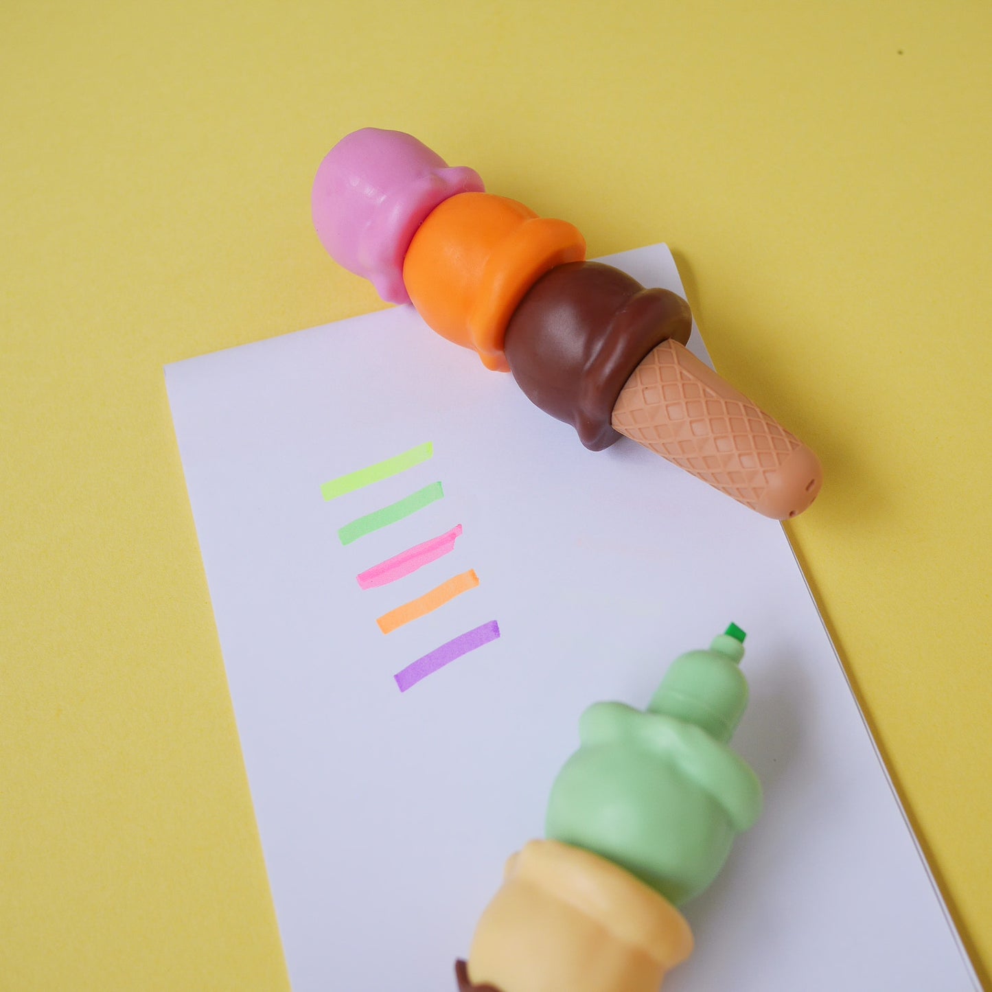Ice Cream Cone Highlighter Pen