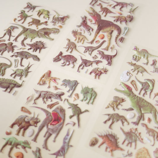 Dinosaur Puffy Stickers II (Assorted)