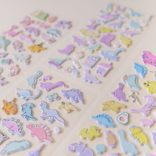 Dinosaur Puffy Stickers III (Assorted)