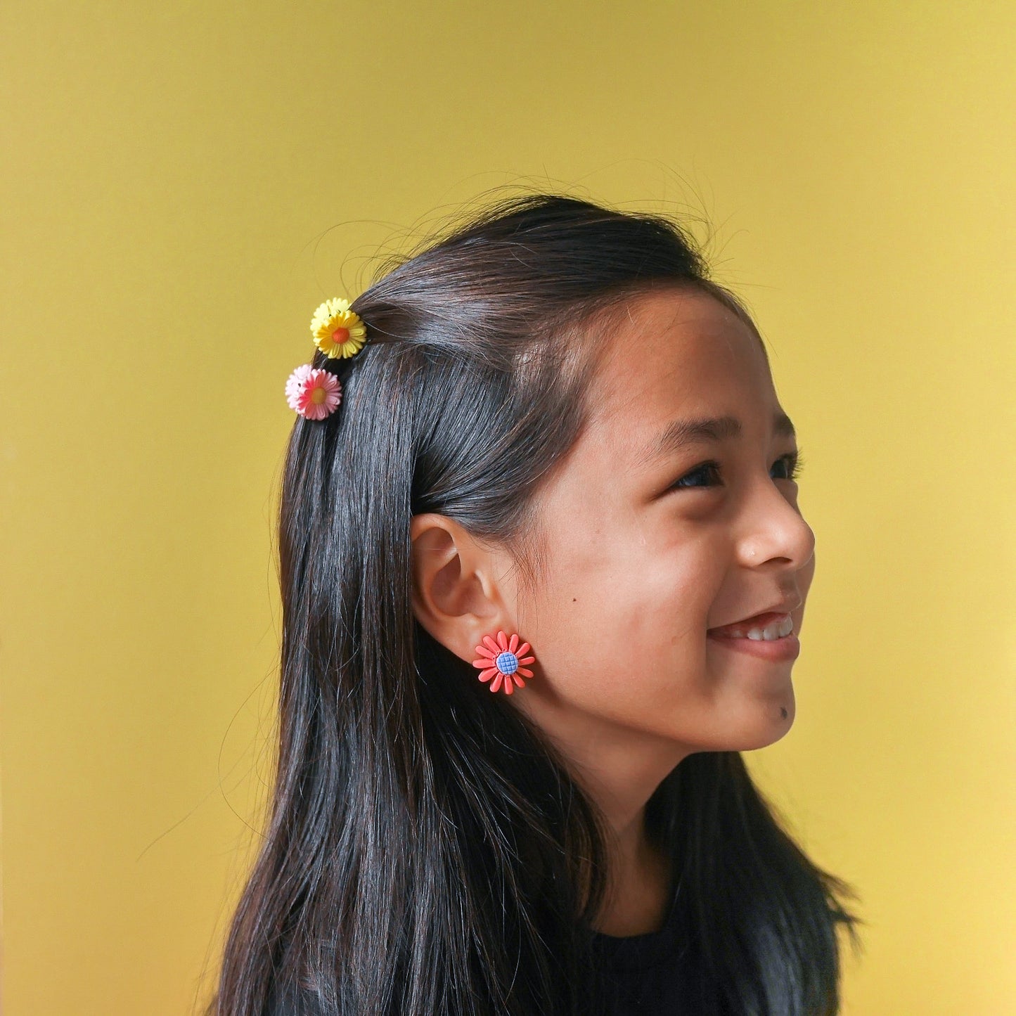 Colourful Mini Hair Claw Set