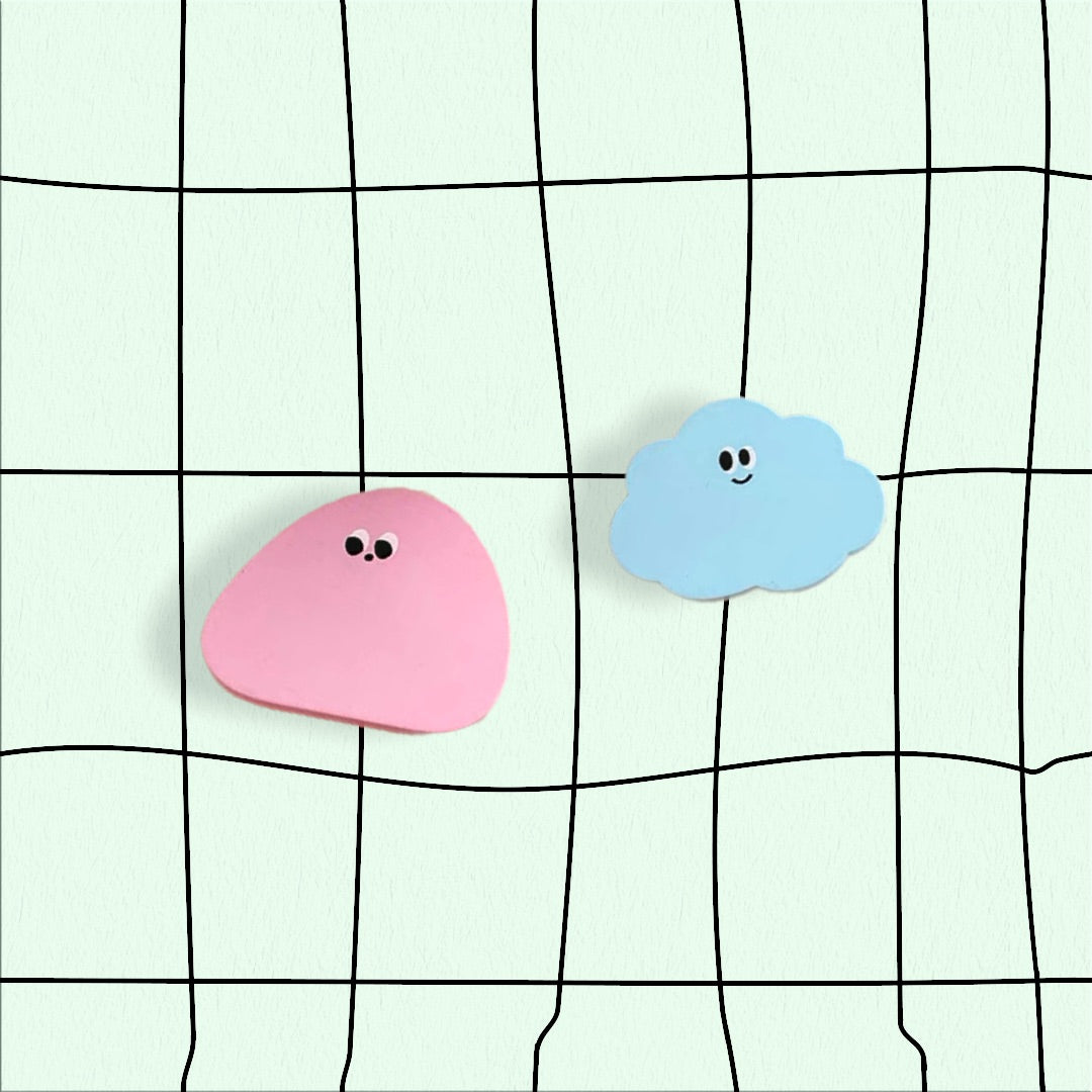 'I'm Fine' Faces Hairpins