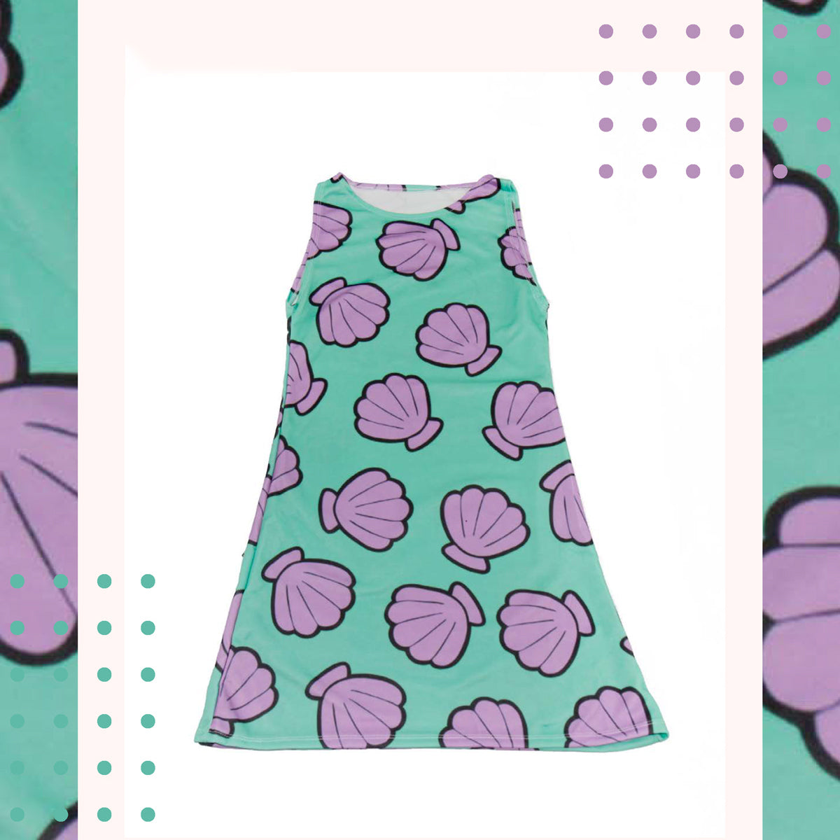 What the Seashell Shift Beach Dress