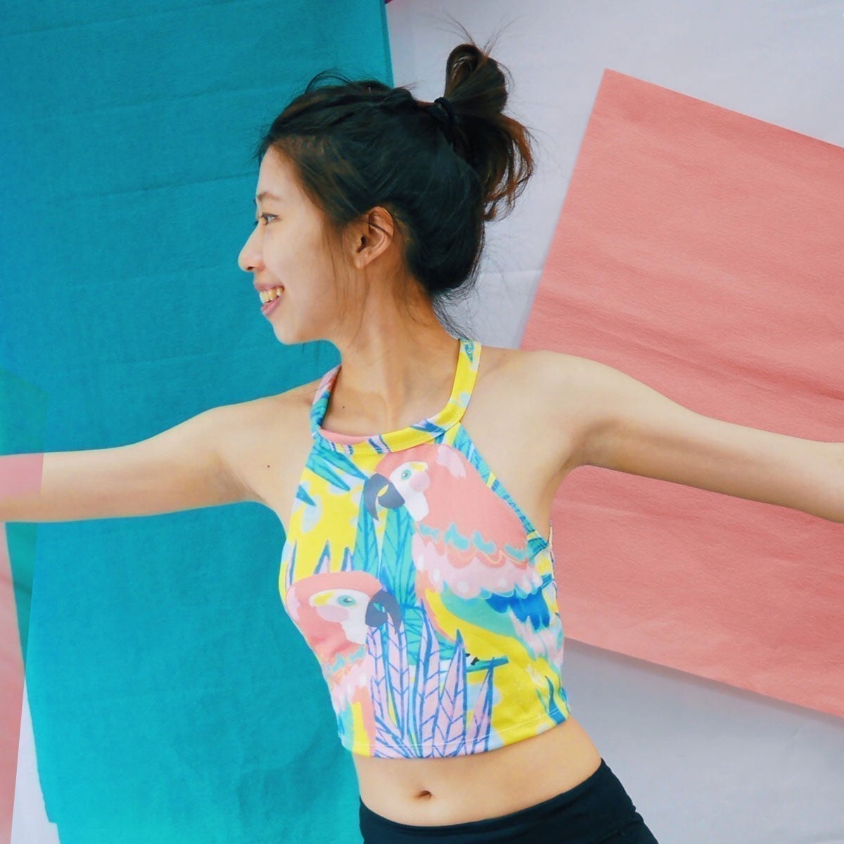 Retro Comic Crop Top