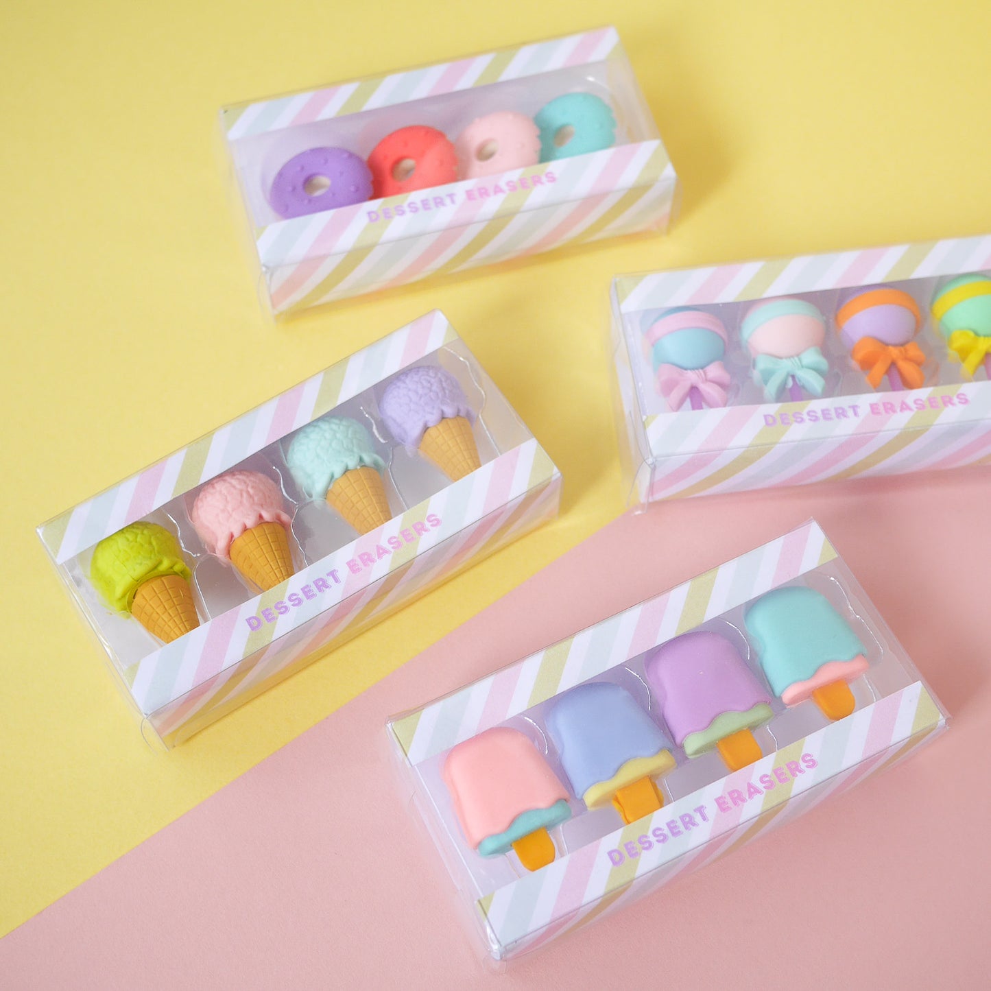 Dessert Erasers (Set of 4)