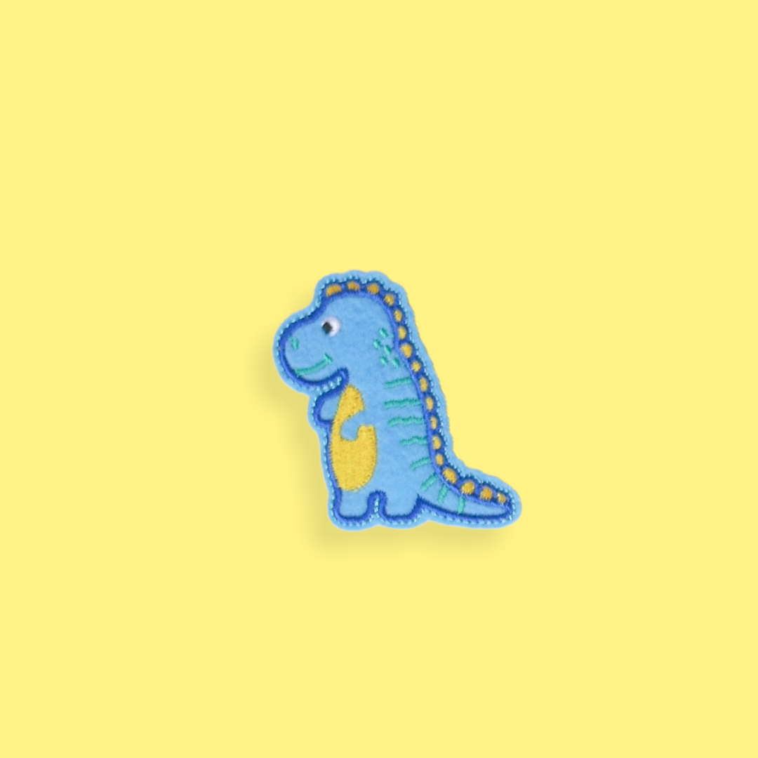 Dino Iron-on Patches Set