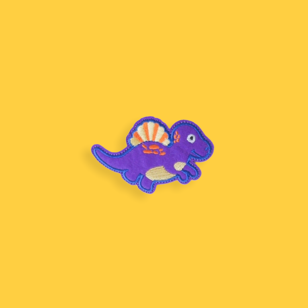 Dino Iron-on Patches Set