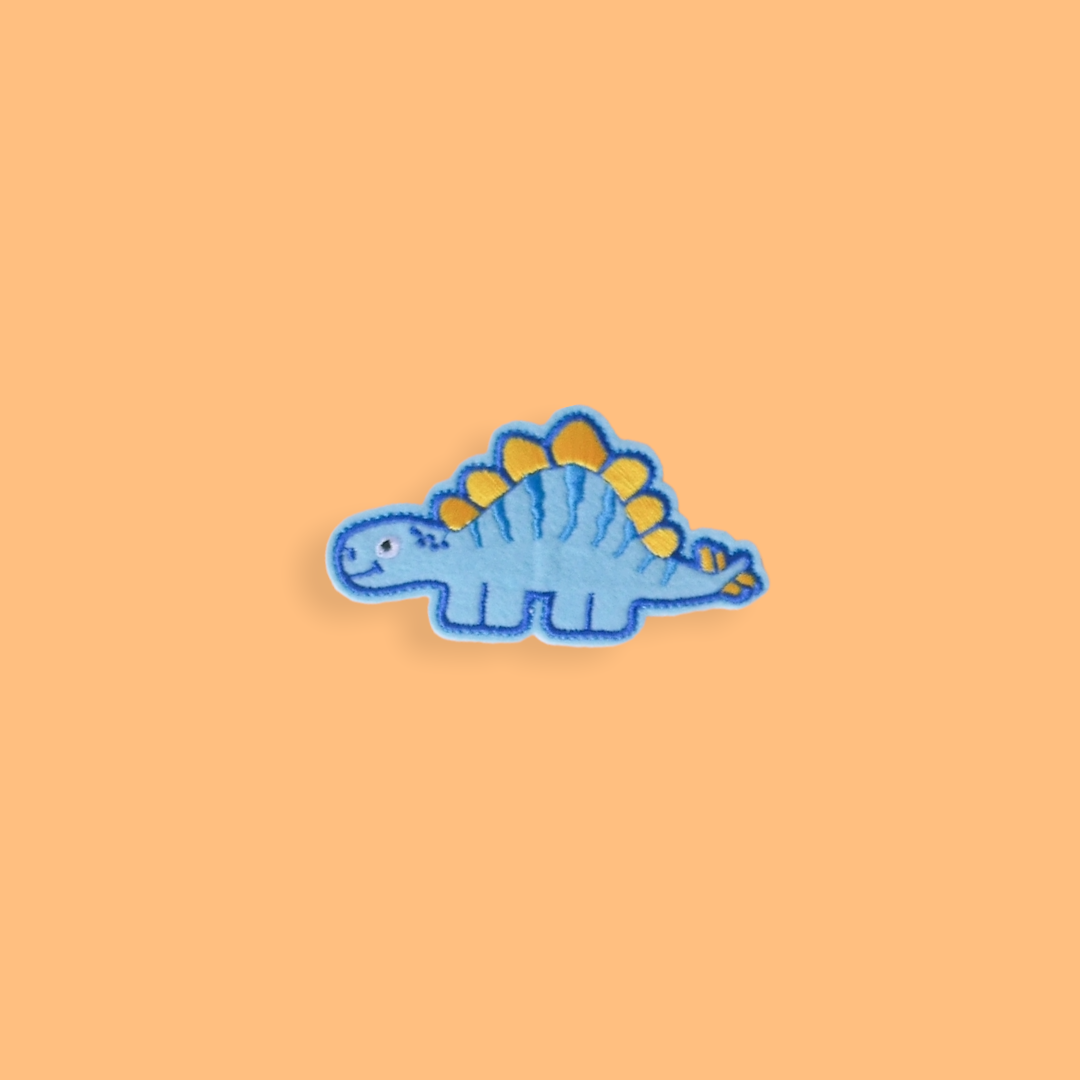 Dino Iron-on Patches Set