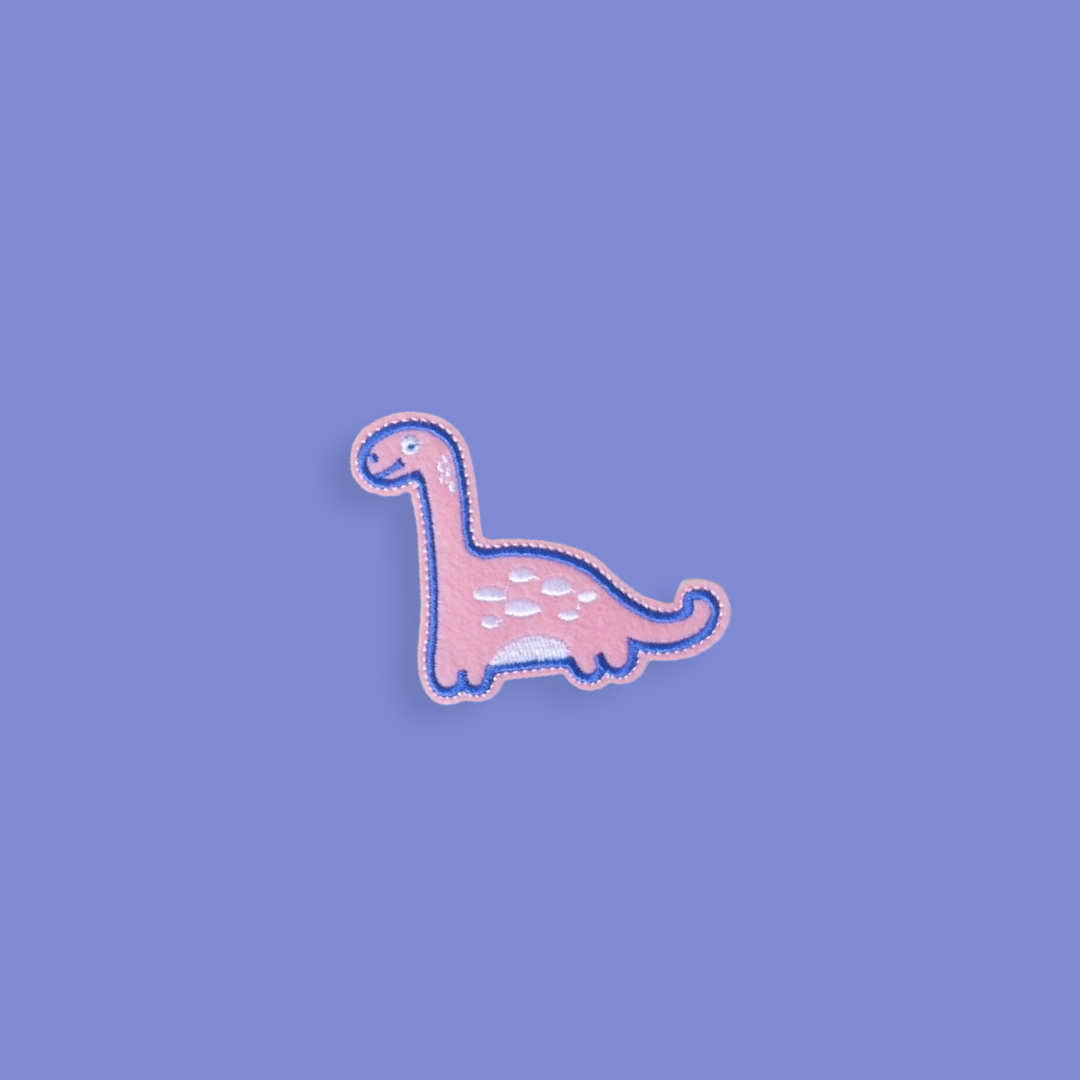 Dino Iron-on Patches Set