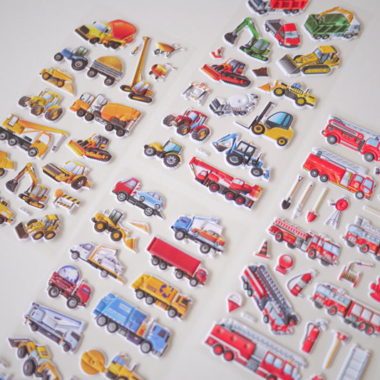 Excavation I Puffy Stickers (Assorted)
