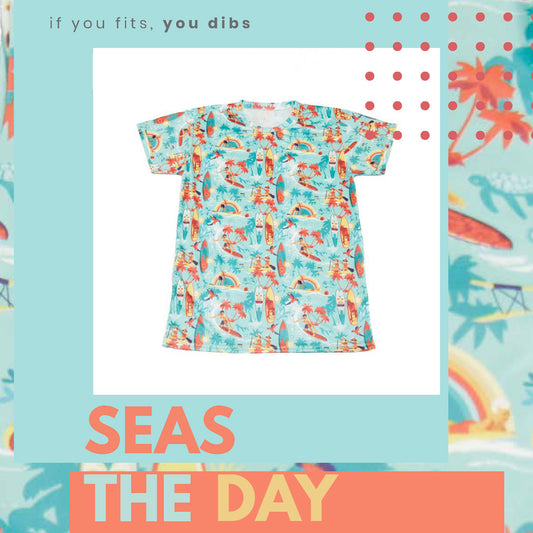 Seas The Day Beach T-shirt