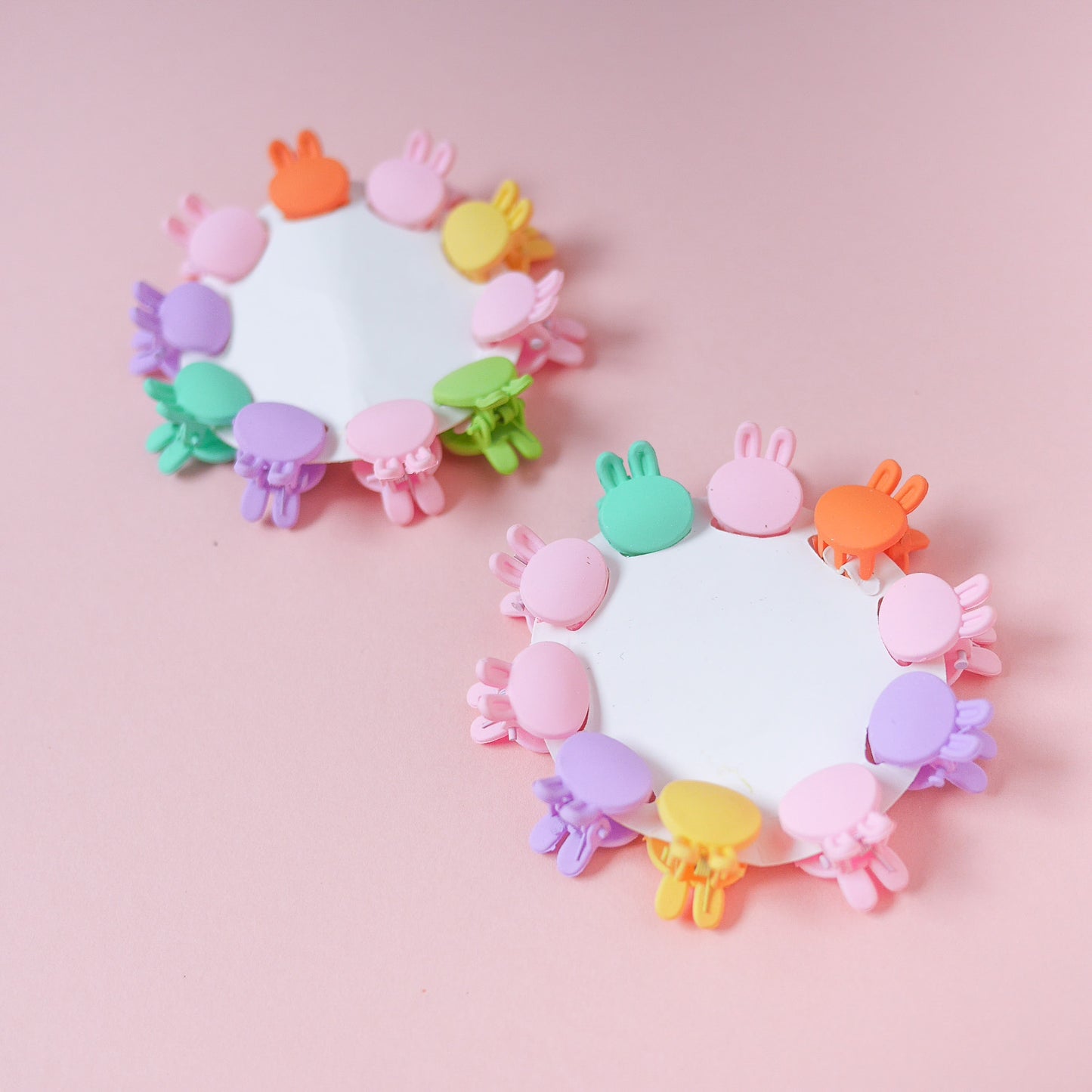 Colourful Mini Hair Claw Set
