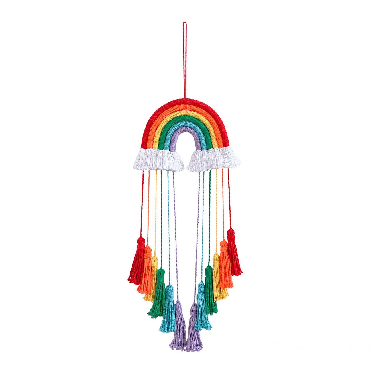 Allegra Rainbow Wall Hanging Hair Clip Storage