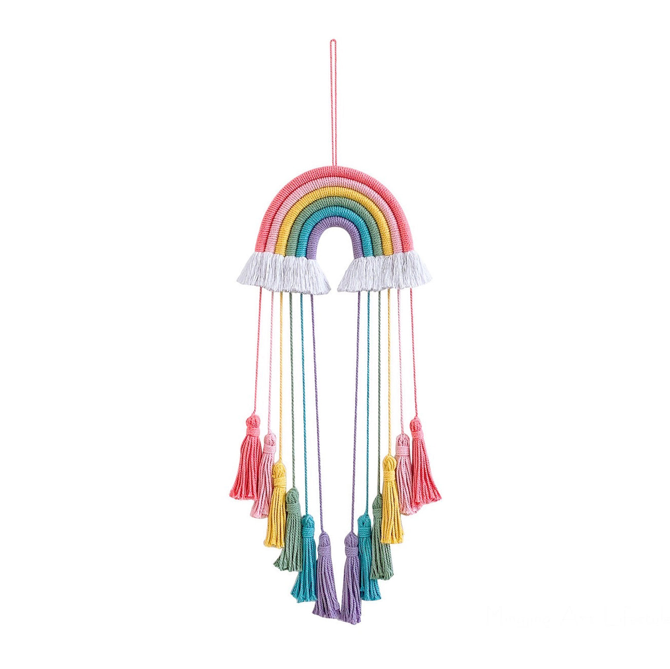 Allegra Rainbow Wall Hanging Hair Clip Storage