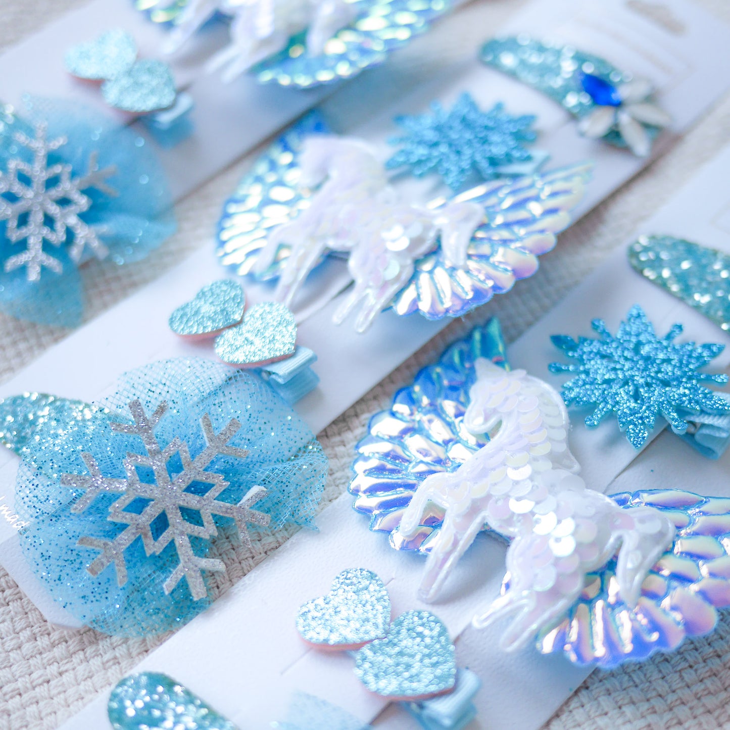Ice Princess Hair Clips Set - Colorfull Store
