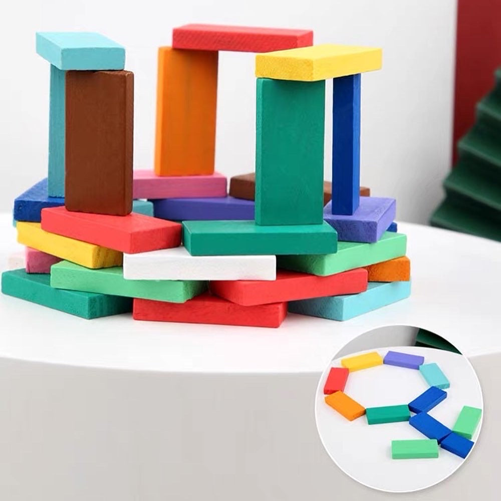 Rainbow Domino Set (120 pcs)