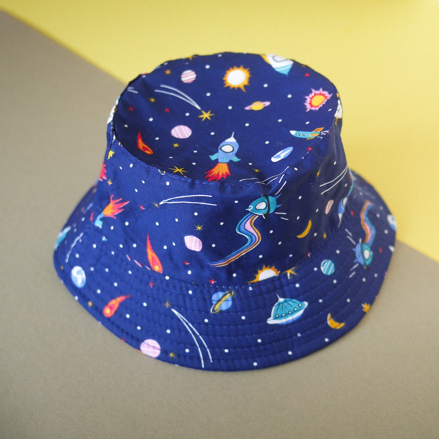 Space hot sale bucket hat