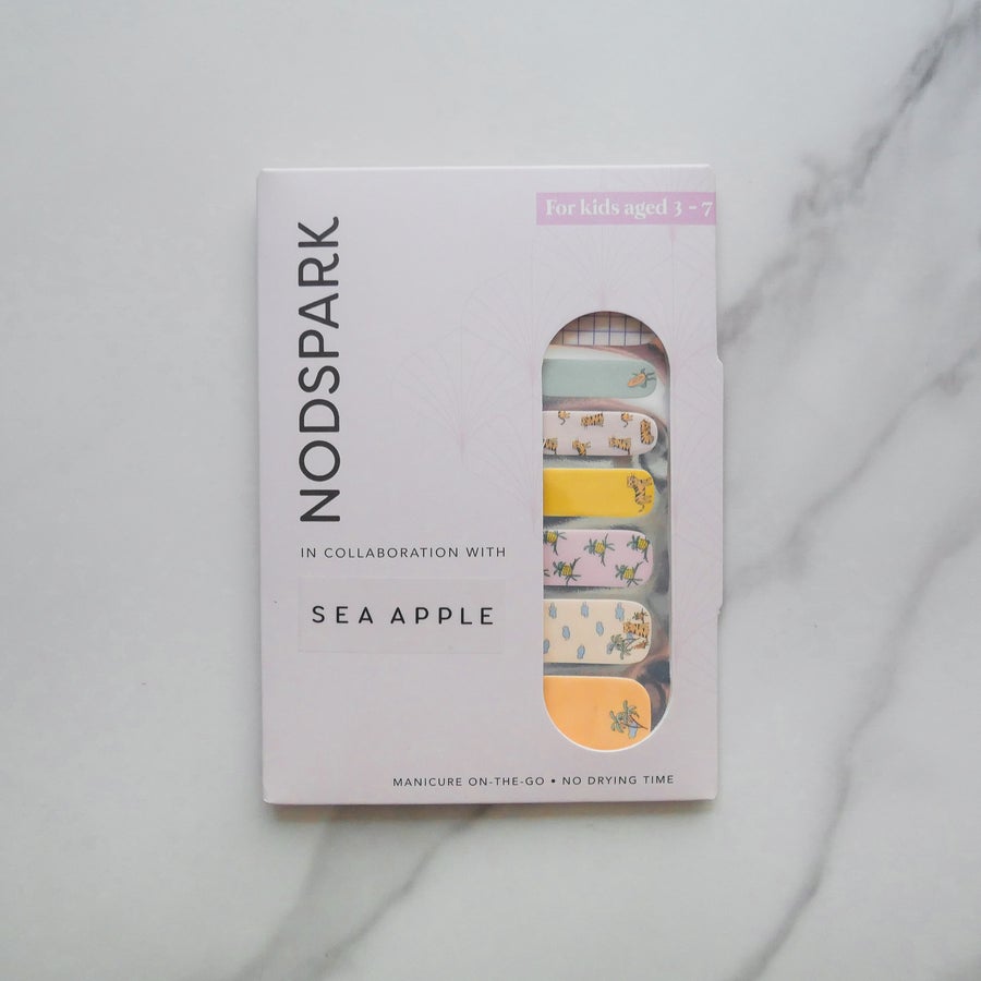 Tiger Tiger (Petite) Nail wraps (Nodspark x Sea Apple)