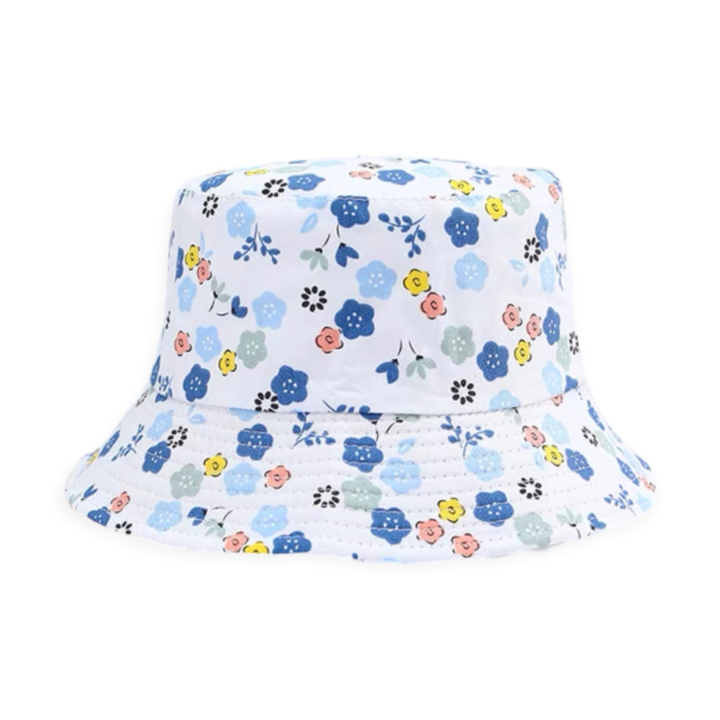 Blue Blossom Breeze Floral Bucket Hat (2-5 years)