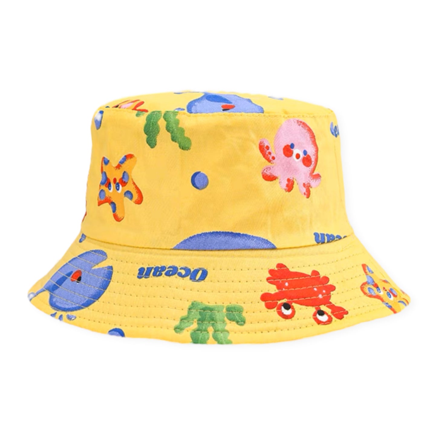Ocean Explorer (Yellow) Bucket Hat (2-5 years)