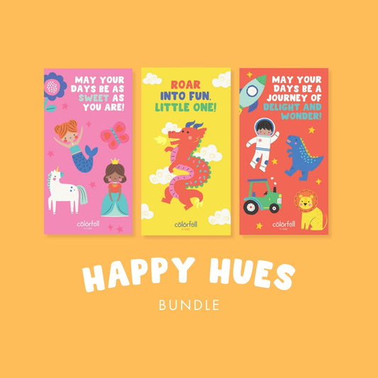 Happy Hues Money Envelope Bundle (Packs of 8)