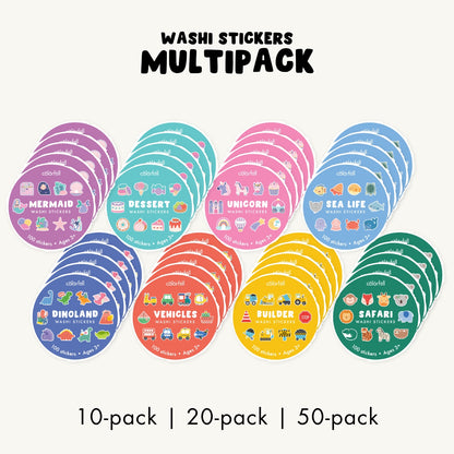 Washi Stickers Multipack