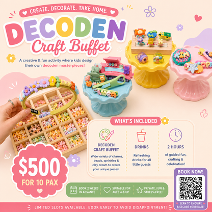Decoden Craft Buffet Birthday Party