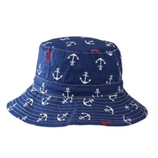 Ahoy Sailor (Blue) Bucket Hat (2-5 years)