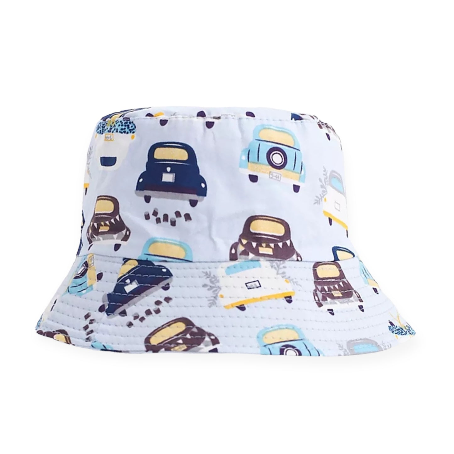 Retro Road Rally (Blue) Hour Bucket Hat (2-5 years)